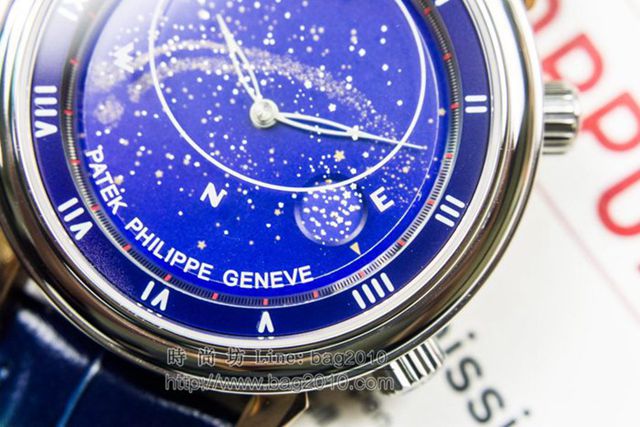 PATEK PHILIPPE手錶 5102天月款日內瓦蒼穹系列 百達翡麗星象功能男表 百達翡麗高端機械男士腕表  hds1265